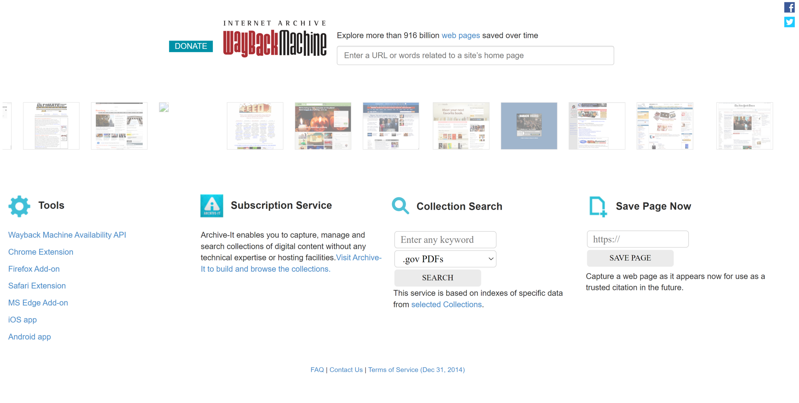 Todo sobre Internet en Archive.org