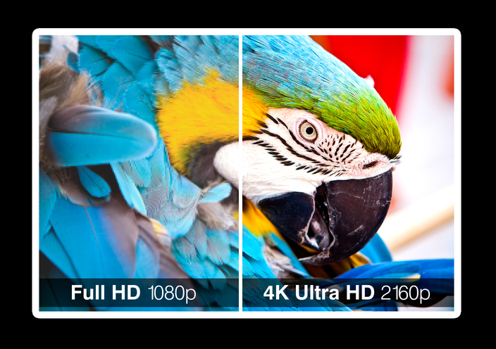 La tecnología 4k en los televisores