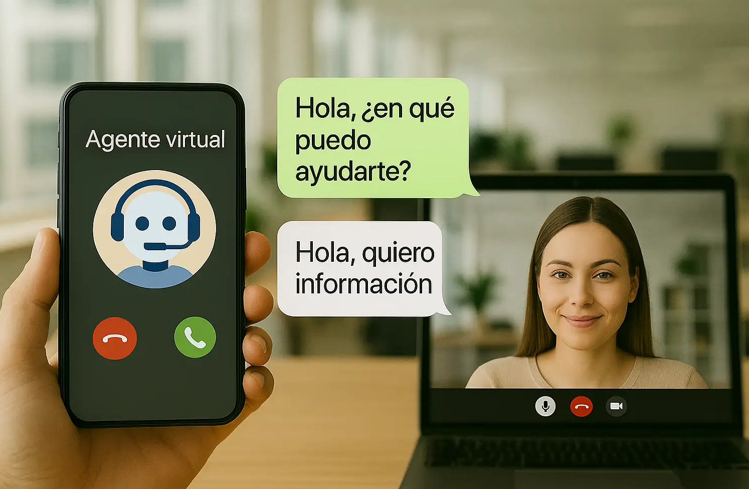 ¿Tu IA responde preguntas o resuelve problemas?